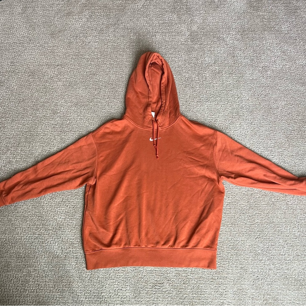 Soft Nike Orange Hoodie